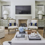 Living room after