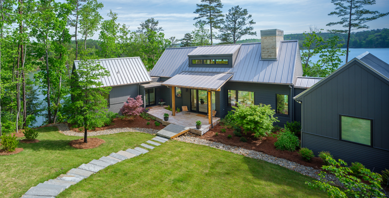 A Nod to Nature: Explore This Stunning Smith Lake Home