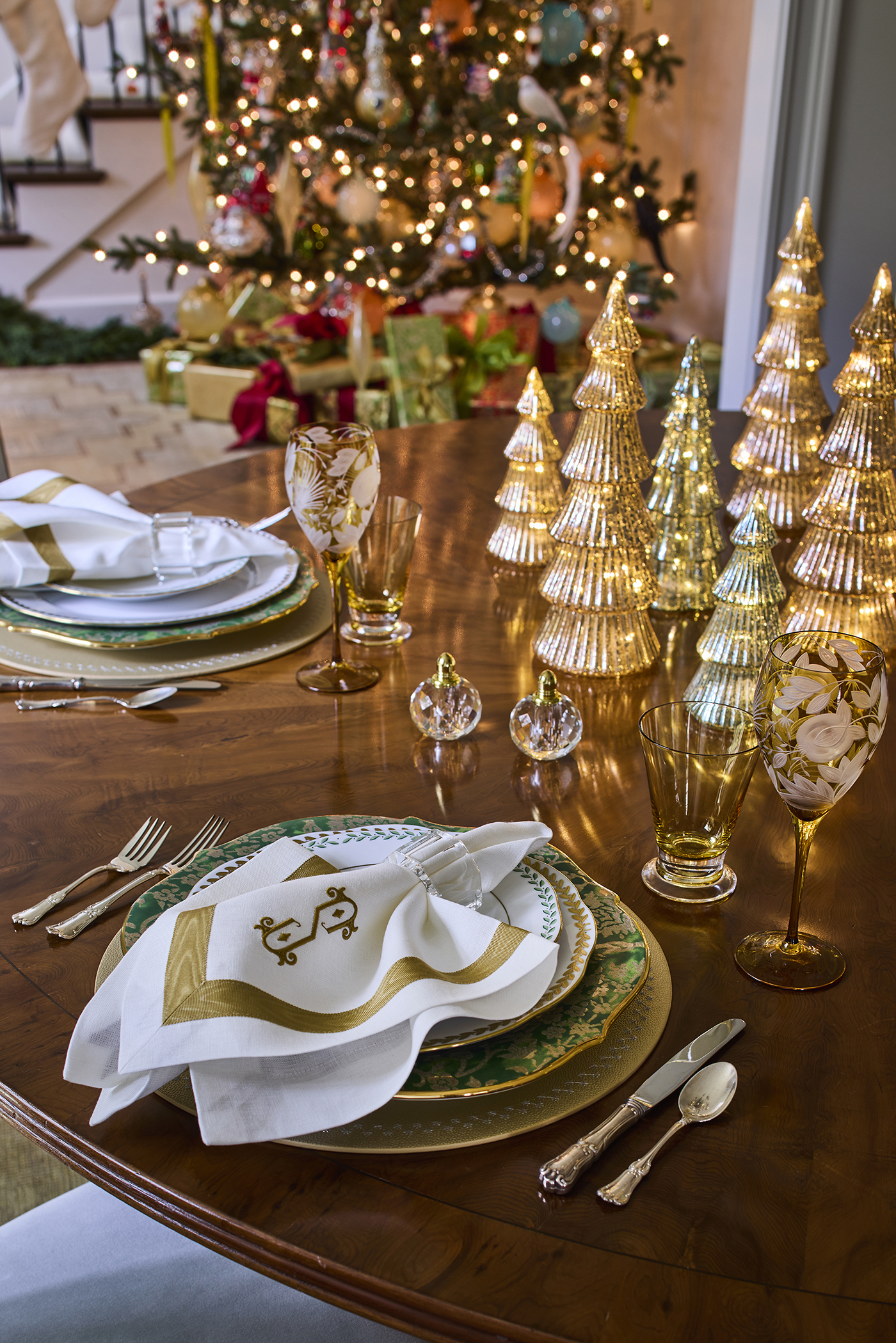 Greystone home renovation holiday decor