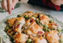 Recipe: Tuscan Roasted Chicken with Pancetta & Olives