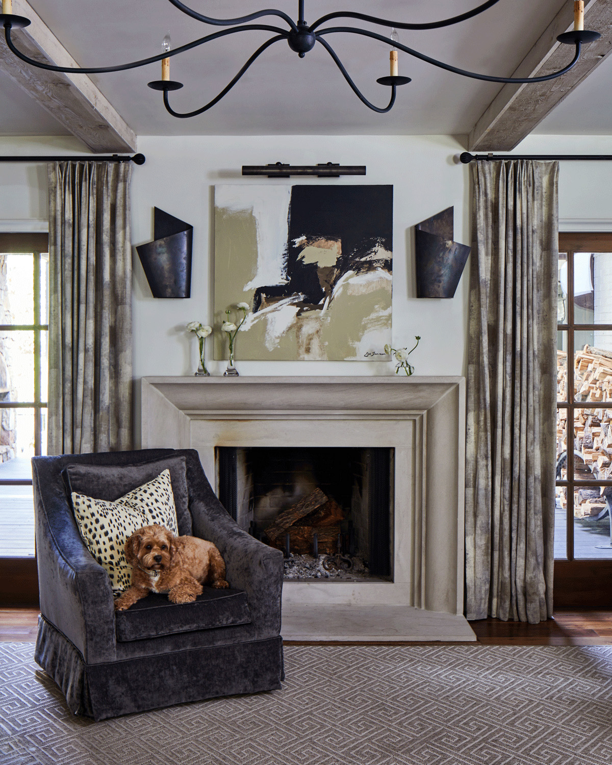 Drama Living Room River Brook