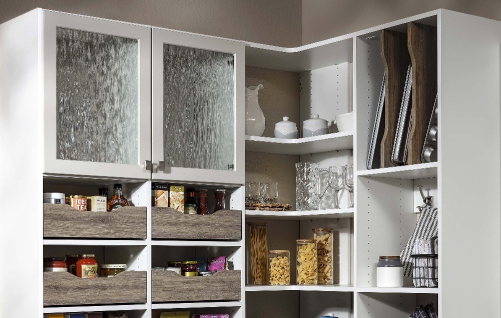 Custom home storage and organization designed by Space Cadets