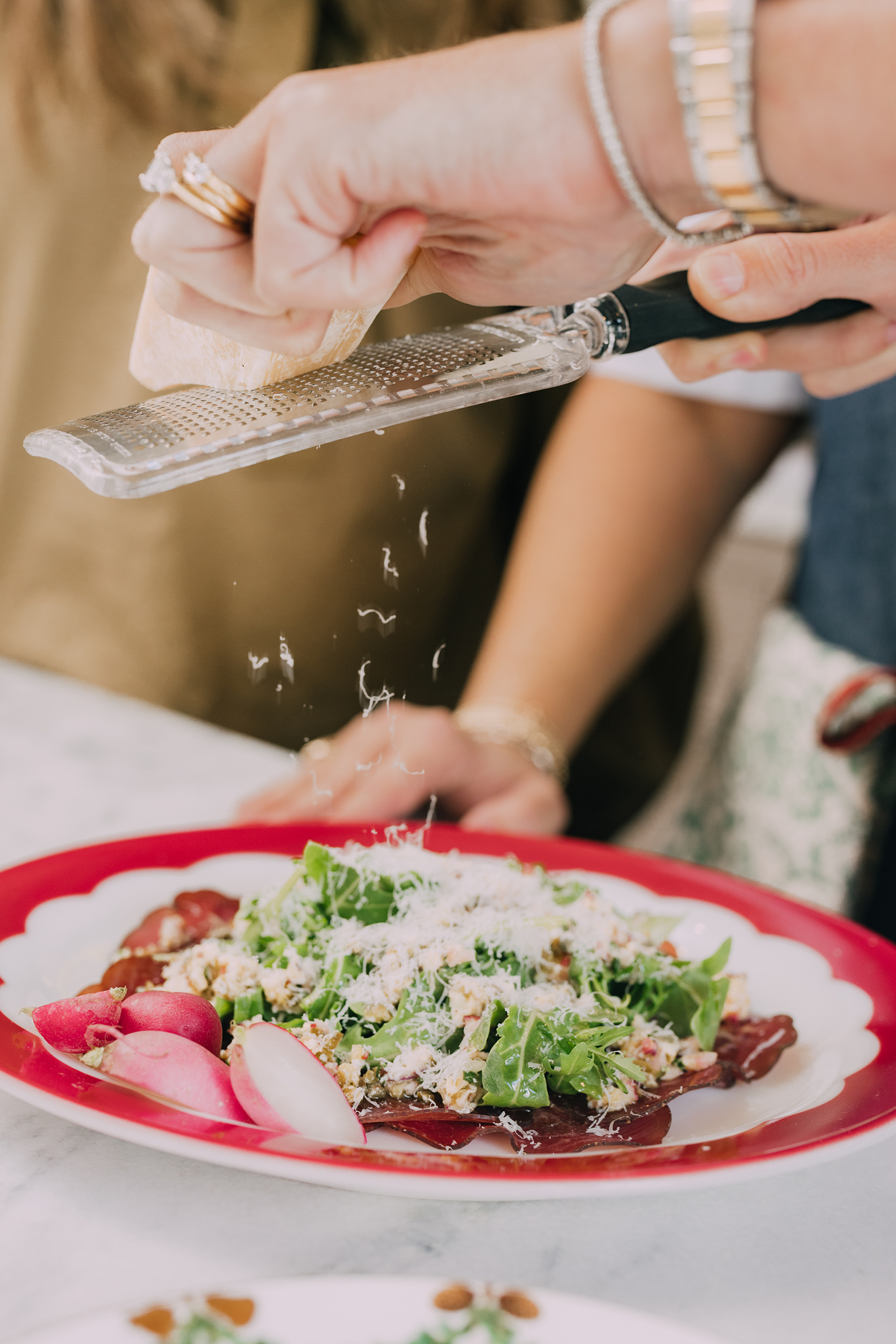 Aperitivo Beef Carpaccio Crostini with Zesty Egg Topping Recipe